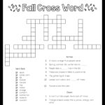 3rd Grade Crossword Puzzle For Grade 3 How To Do This