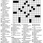 62 Best Free Crosswords Images On Pinterest Printable Crossword