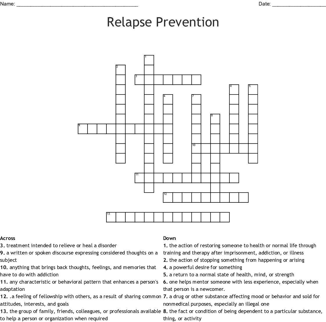 addiction-recovery-crossword-puzzles-printable-sally-crossword-puzzles