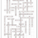 Algebra 1 Crossword Puzzles Printable Printable Crossword Puzzles