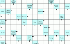 Arrows Printable Crossword