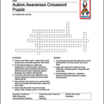 Autism Awareness Wordsearch Vocab Crossword And More