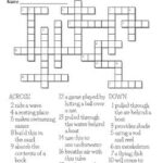 Beach Crossword Puzzle Distance Learning By Fun Reading And Writing