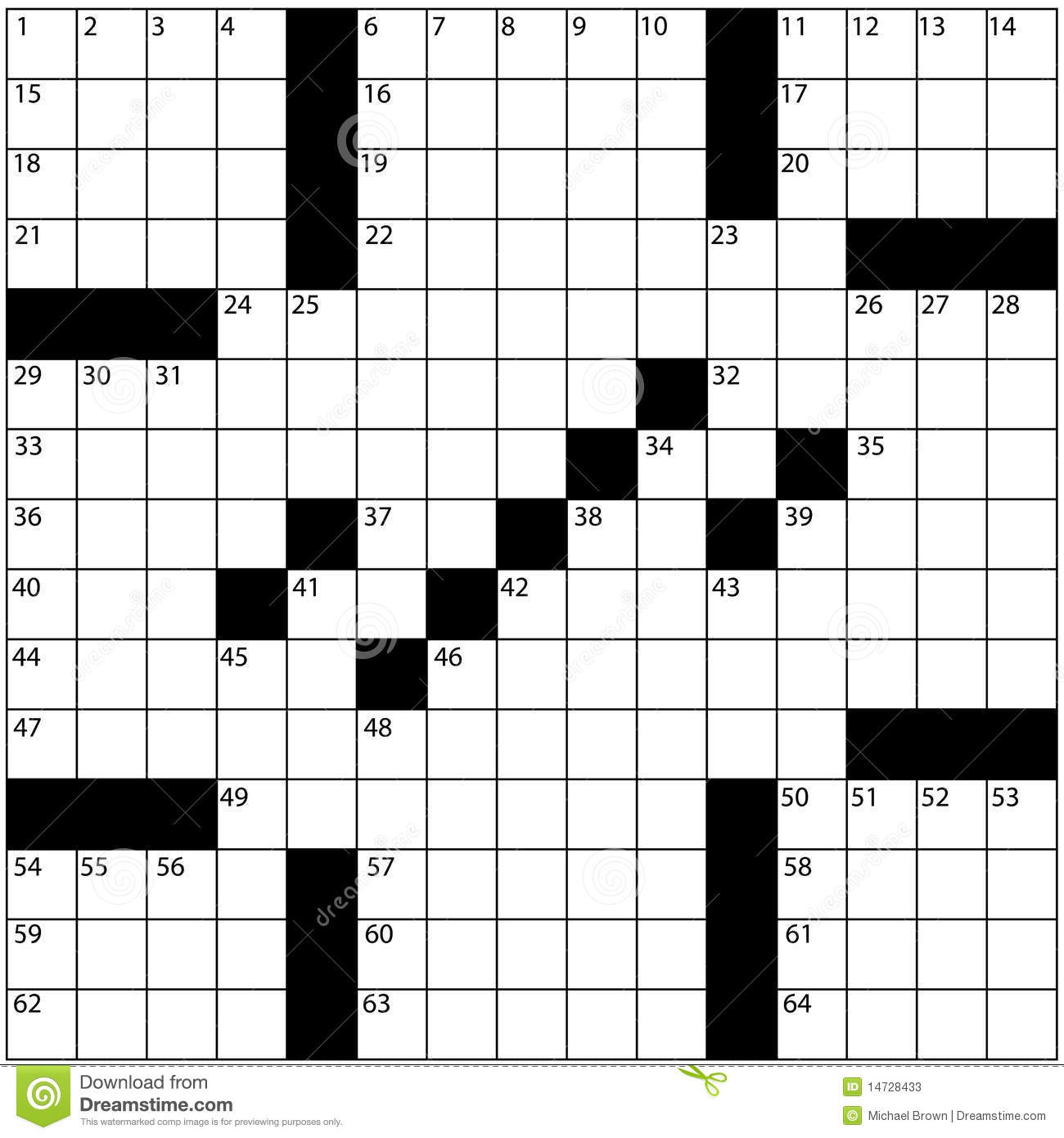 Free Printable Crossword Puzzle Grids Sally Crossword Puzzles