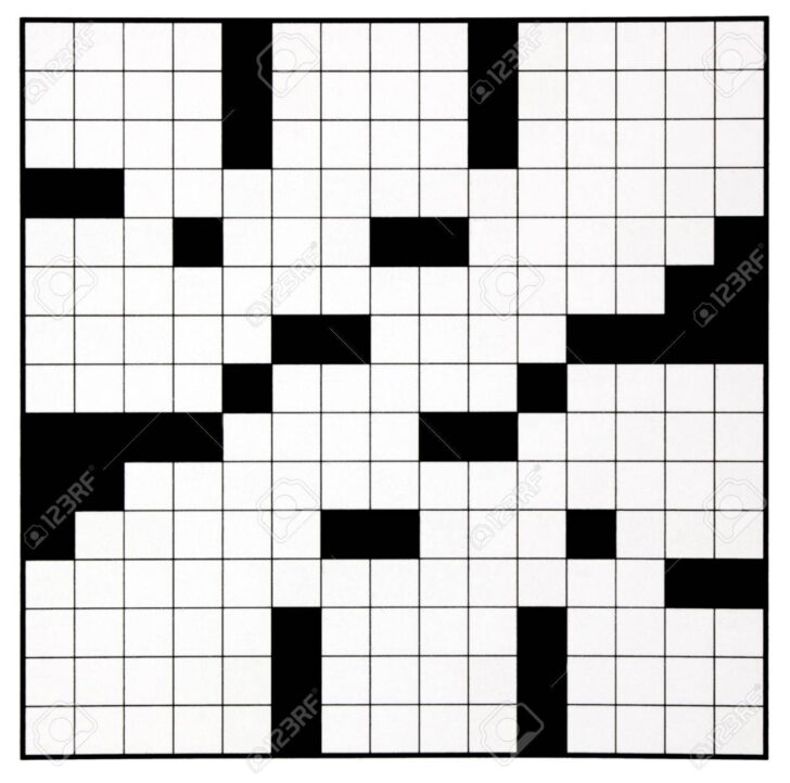 Free Printable Crossword Puzzle Grids