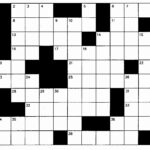 Blank Crossword Puzzle Maker In 2020 With Images Crossword Puzzle