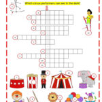 Circus Crossword English ESL Worksheets For Distance Learning And