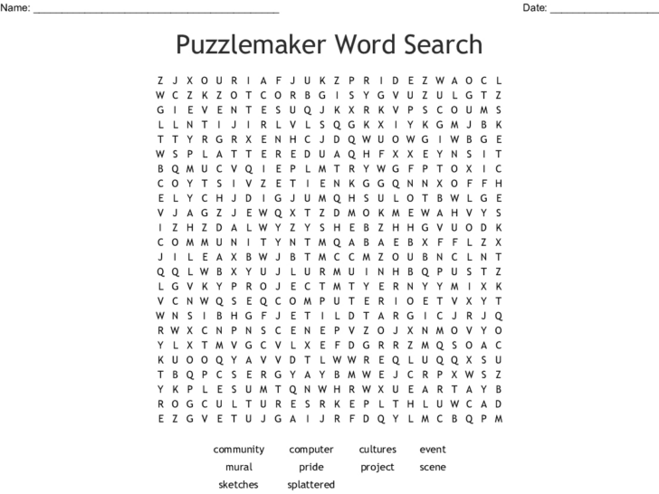 Wordmint Puzzle Printable