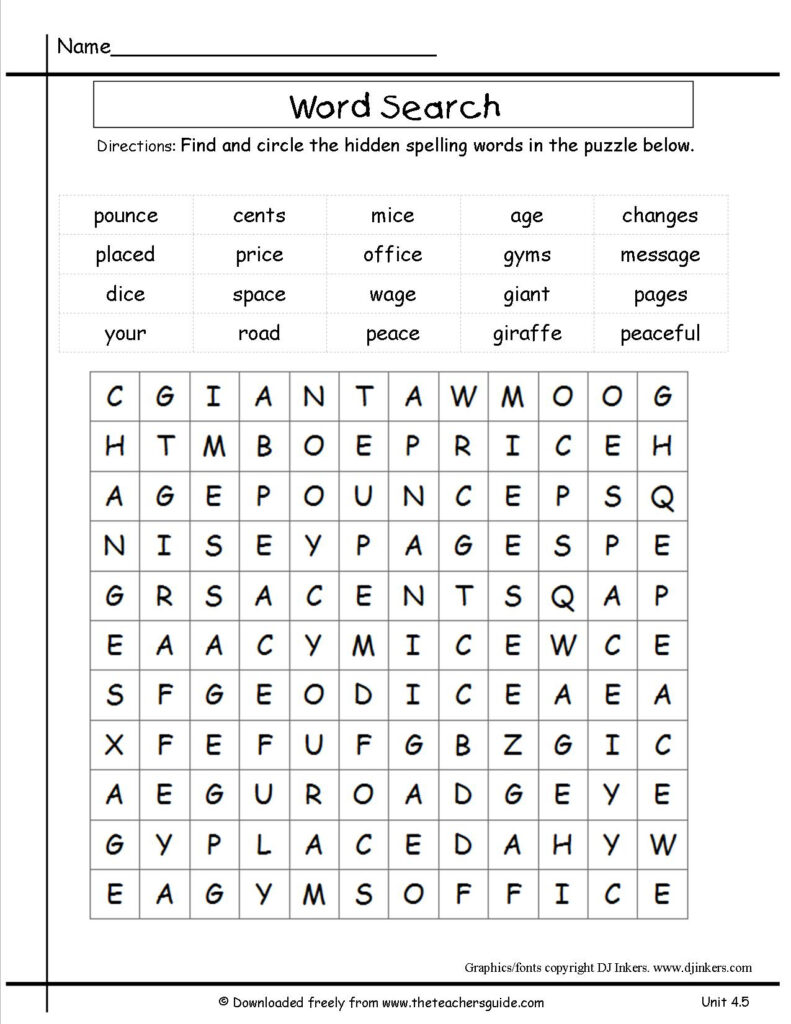 Crossword Puzzle Printable 3Rd Grade Printable Crossword Puzzles ...