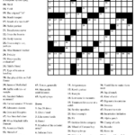 Crossword Puzzle Tagalog Printable Printable Crossword Puzzles