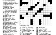 Crossword Puzzles Free Printable With Answers Easy Crossword Puzzles