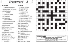 Cryptic Crossword Puzzles Printable Free Printable Crossword Puzzles