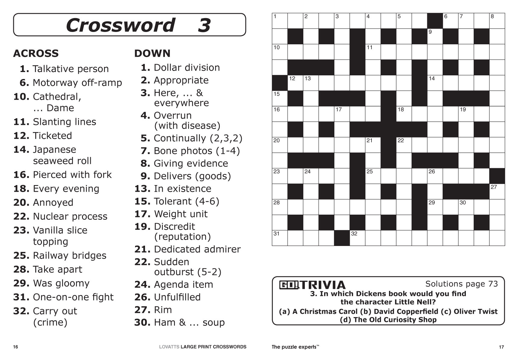 Cryptic Crossword Puzzles Printable Free Printable Crossword Puzzles