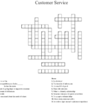 Download 32 Crossword Puzzle For Customer Service