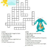 Easter Crossword Puzzle Easter Crossword Easter Activities For Kids