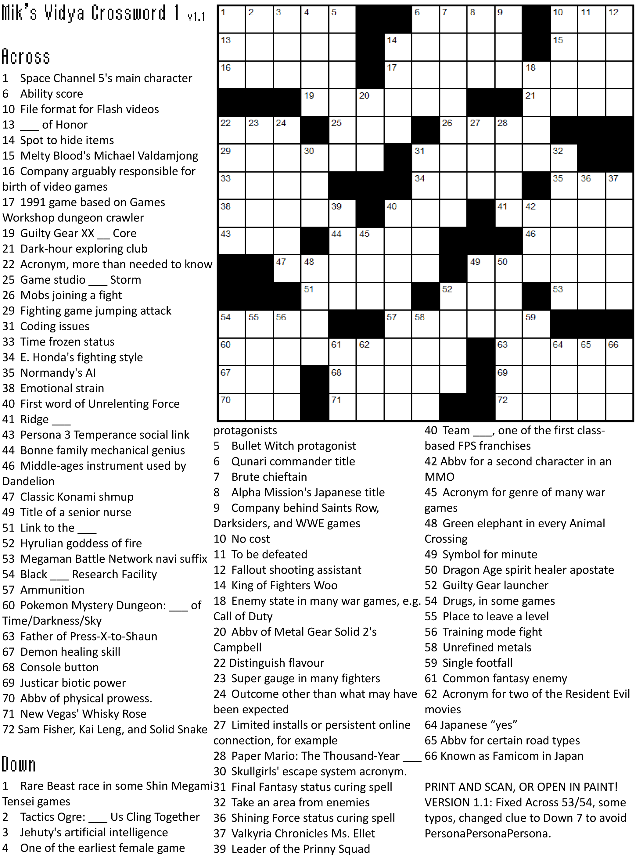 Easy Printable Crossword Puzzles For Adults Easy Crossword Puzzles 