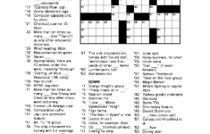 Free Printable Easter Crossword Puzzles For Adults Printable