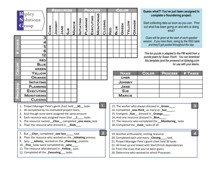 Math Logic Problems For Middle School Pdf Printable