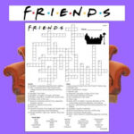 Friends TV Show Crossword By Cosmo Jack S Technology Resources TpT