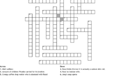 Friends Tv Show Crossword WordMint
