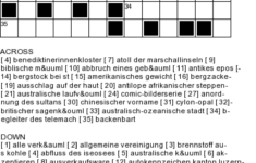 German Crossword Puzzles Printable German Word Games