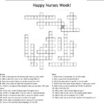 Happy Nurses Week Crossword WordMint