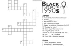 Hip Hop Music Artist Word Search Wordmint 90S Crossword Puzzle