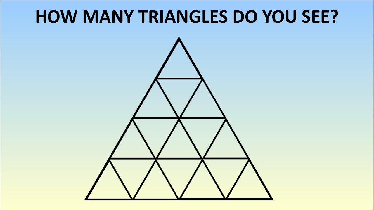 How Many Triangles Physics QUIZ Mania