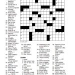 Image Detail For In The Catagory Of Easy Free Printable Crossword