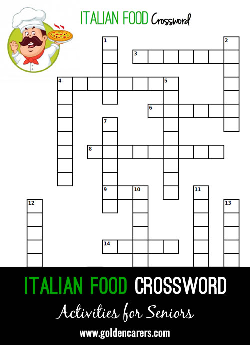 Printable Italian Crossword Puzzles