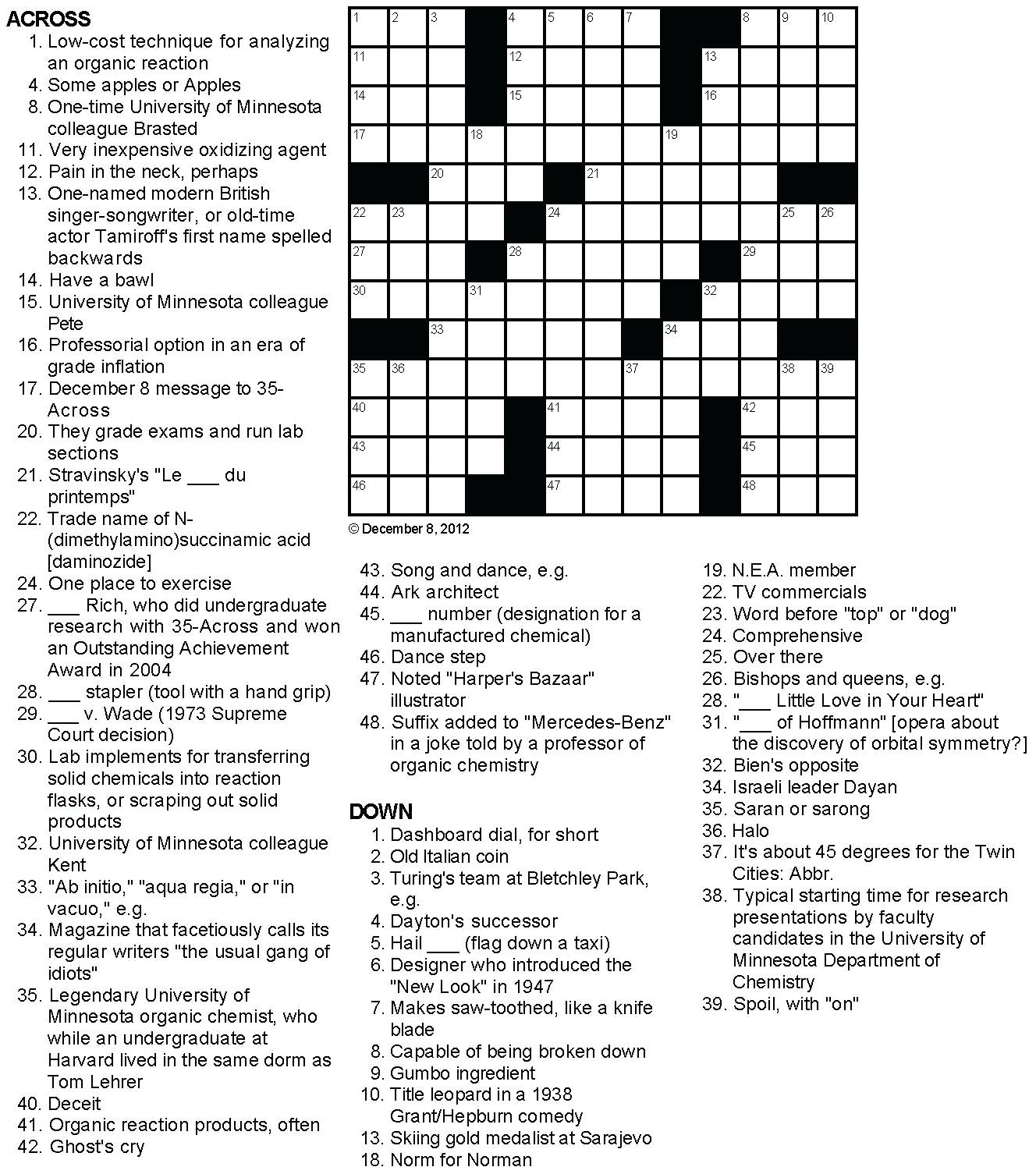 La Times Printable Crossword Puzzles 2018 Printable Crossword Puzzles