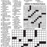 La Times Printable Crossword Puzzles December 2018 Printable