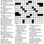 La Times Sunday Crossword Puzzle Printable Printable Crossword Puzzles