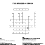Libreng The Avengers Crossword Star Wars Crossword Puzzle Printable