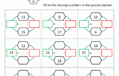 Math Puzzle Worksheets 3rd Grade