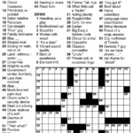 Newsday Crossword Puzzle For Aug 02 2019 By Stanley Newman Creators