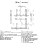 Norse Sea God Crossword Clue