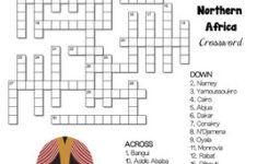 Northern Africa Crossword Puzzles By 422History TpT