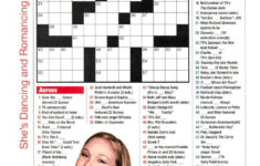 People Magazine Crosswords People Magazine Crossword Printable