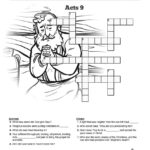 Printable Bible Crossword Puzzle The Apostle Paul Answers Printable