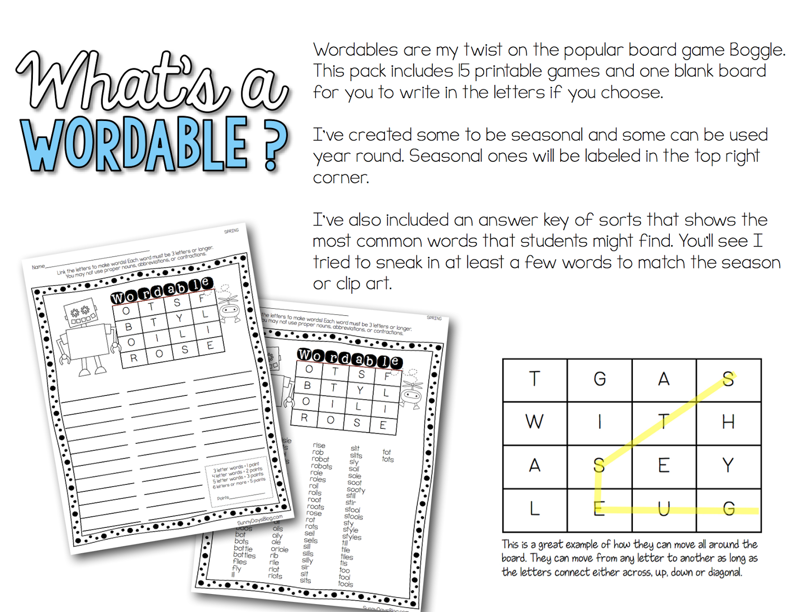 Printable Boggle Puzzle Printable Crossword Puzzles