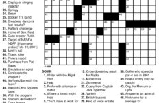 Printable Car Crossword Puzzles Printable Crossword Puzzles