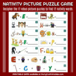 Printable Christmas Rebus Puzzles Printable Crossword Puzzles