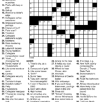 Printable Crossword Middle School Printable Crossword Puzzles