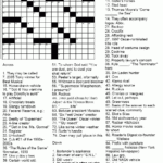 Printable Crossword Puzzle Movies Printable Crossword Puzzles