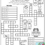 Printable Crossword Puzzles 3Rd Grade Printable Crossword Puzzles