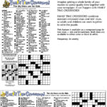 Printable Crossword Puzzles Edited By Timothy Parker Printable