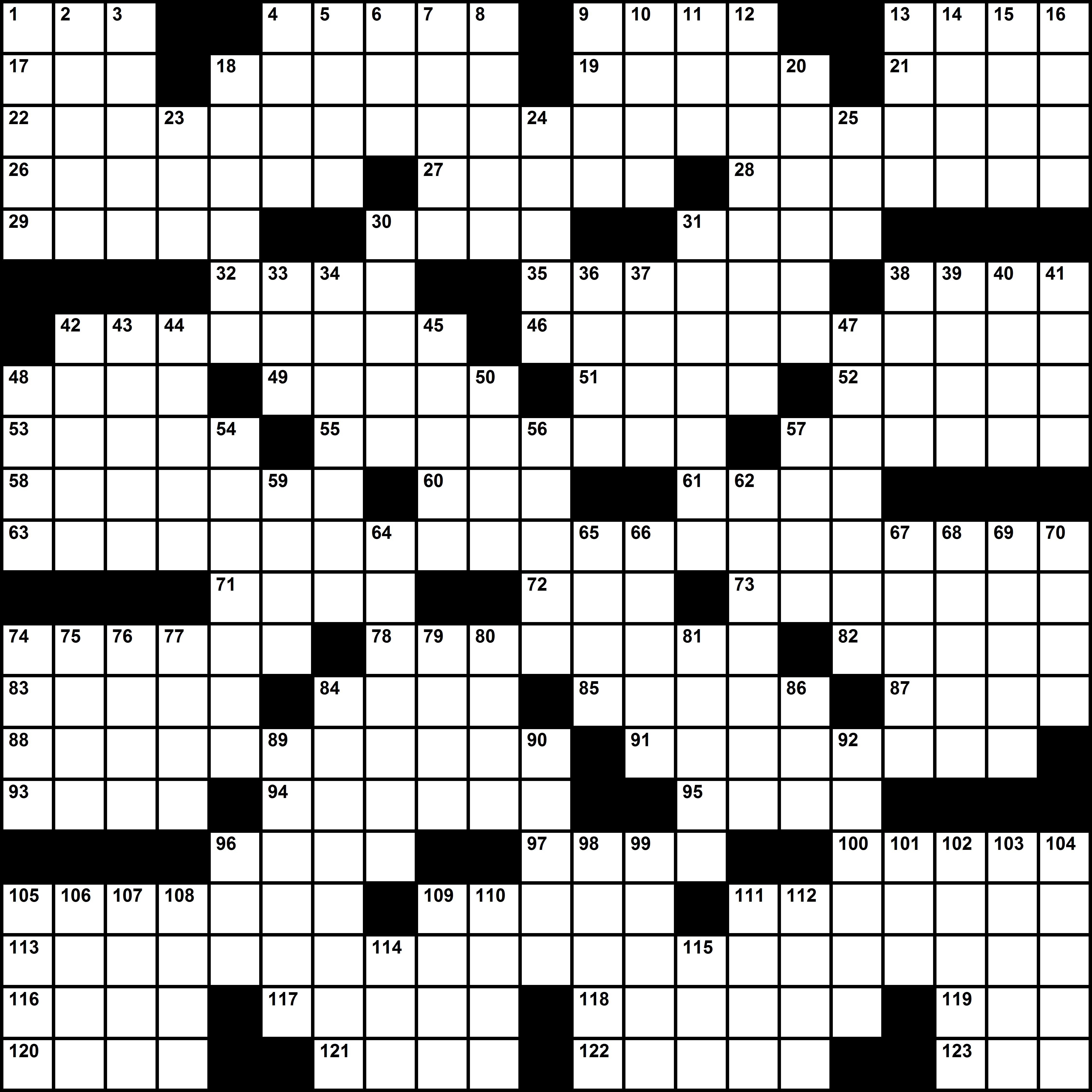 Printable Crossword Puzzles Edited By Timothy Parker Printable 