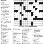Printable Crossword Puzzles For College Students Printable Crossword
