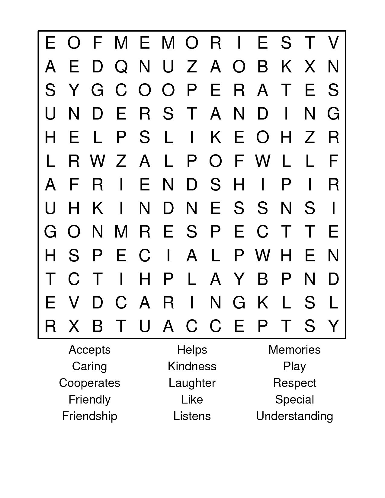 Printable Crossword Puzzles On Anger Management Printable Crossword 